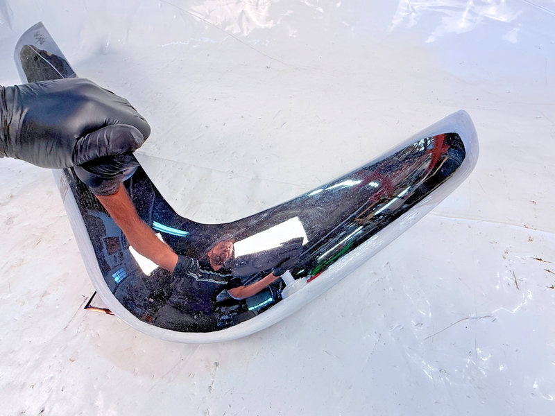 NICE ORIGINAL 1960 Chevy Impala Chrome Rear Bumper Corner RH U5B-108