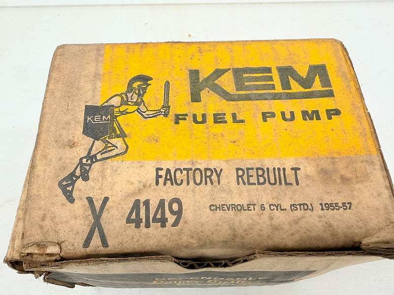 NOS 4149 Fuel Pump 1955 1956 1957 Chevrolet 6 Cylinder F-130