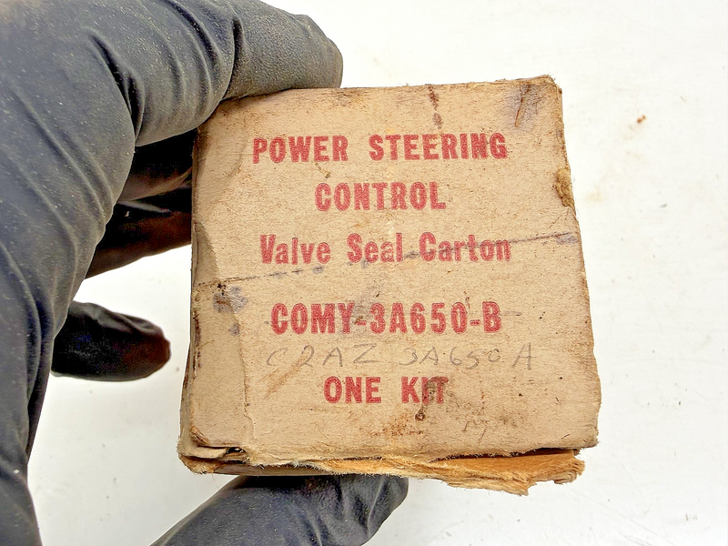 NOS 1960 Ford Mercury Power Steering Control Valve Seal Kit C0MY-3A650-B  C62-45