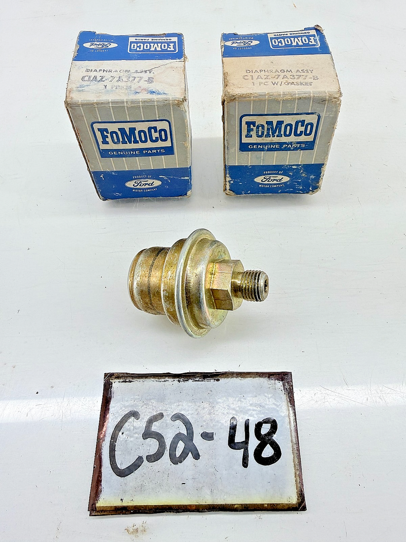 (1) NOS 1961-72 FORD FX FMX Trans Vacuum Modulator Adjustable C1AZ-7A377 C52-48