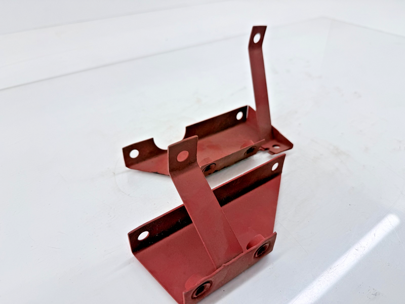 OEM Ford GPW Jeep Willys MB CJ M38 Air Cleaner Mounting Brackets "F" Mark C40-49