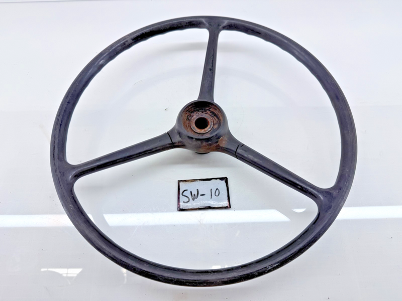OEM Sheller Jeep Willys CJ 3 Spoke Steering Wheel MILITARY SW-10
