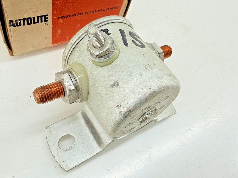 NOS 1956 - 1960 Dodge Plymouth DeSoto 12V Starter Solenoid SAW-4207 SS-566 C75-5