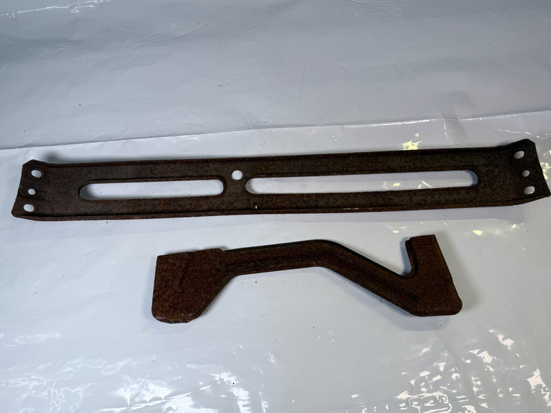 OEM 1978-81 CAMARO HOOD LATCH SUPPORT BRACKET & Bumper Brace 78 79 80 81 U3B-8