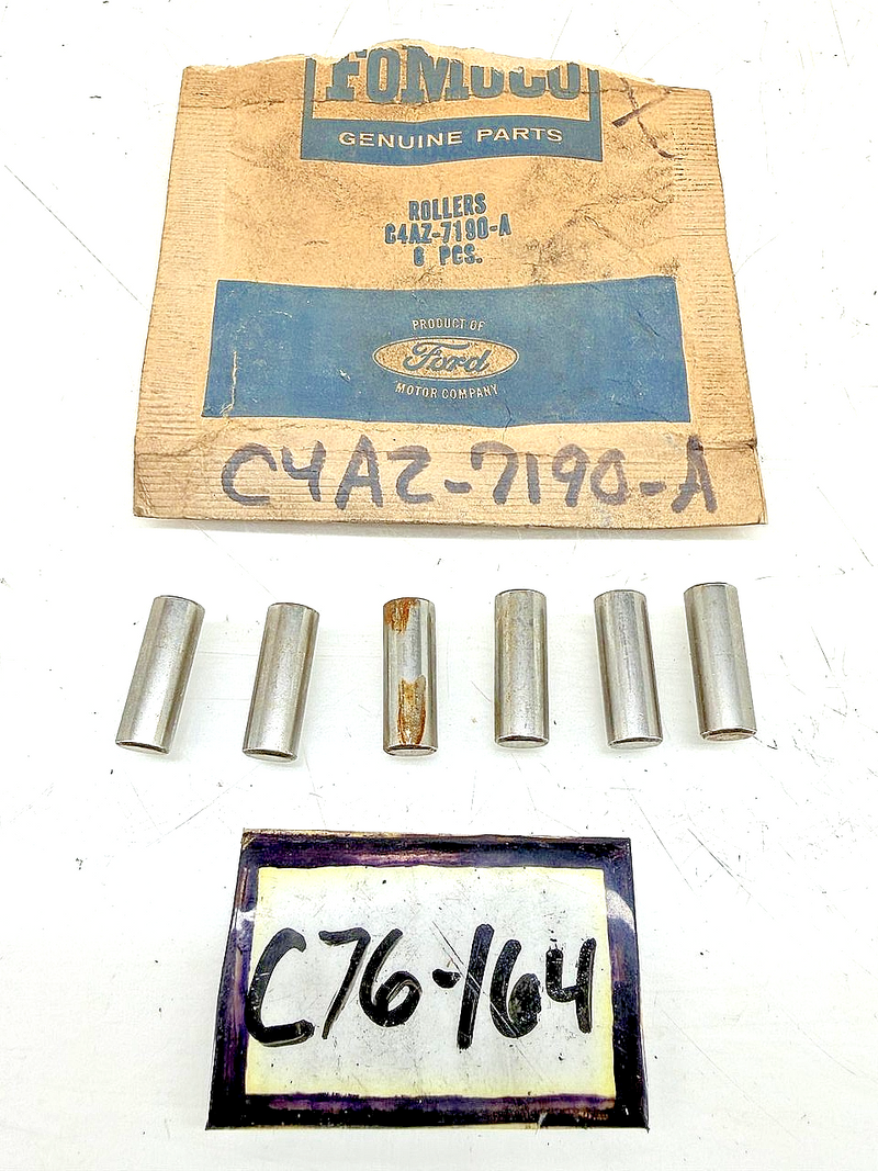 NOS 1964 - 1969 FORD TRANSMISSION ROLLERS 6 PCS C4AZ-7190-A C76-164