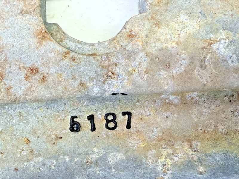 VINTAGE 1960s MOPAR BB 413 426 OFFENHAUSER MAX WEDGE VALVE COVERS 4 BOLT 5187