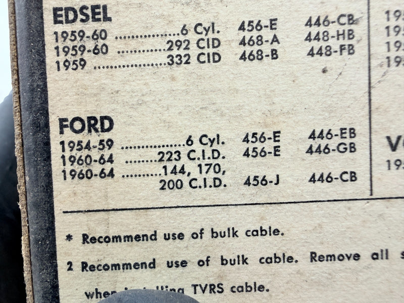 NOS Delco 446-GB Spark Plug Wire Set Chevy Ford Rambler 6 Cyl 5298107 B73-44