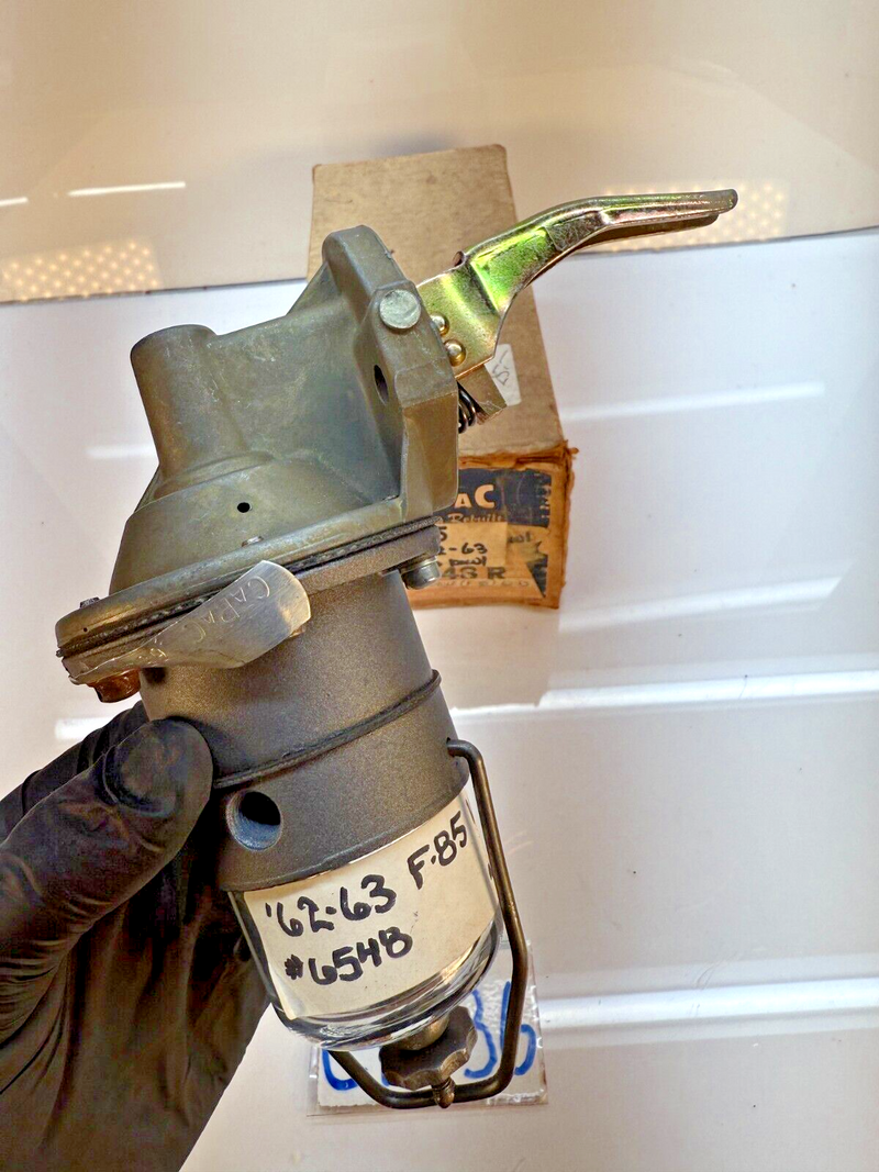 NOS CAPAC 1962 1963 OLDSMOBILE F-85 215 FUEL PUMP 6548 62 63 F85 C17-36