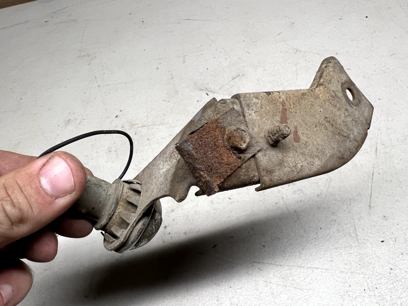 FORD THUNDERBIRD LICENSE PLATE LIGHT LAMP LENS 1961-1963 61-63 OEM U1C-B10-1