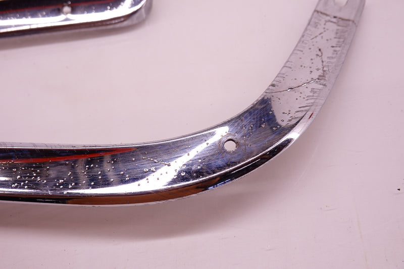 OEM 1965 1966 Ford Mustang Convertible Pair Chrome Top Boot Trim Molding S-111