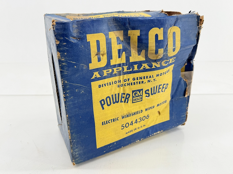NOS DELCO 1958 1959 Chevy / Truck Car Electric 2 Speed Wiper Motor 5044306 C68-1