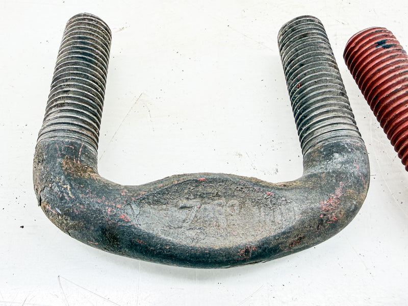 OEM 1941 - 1971 JEEP WILLYS CJ2A CJ3A SHACKLE BOLTS PAIR G503 C44-85