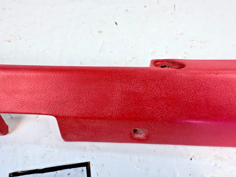 OEM 1969 - 1972 Corvette C3 Header Molding Red Coupe Trim Panel 1970 1971 B82-6