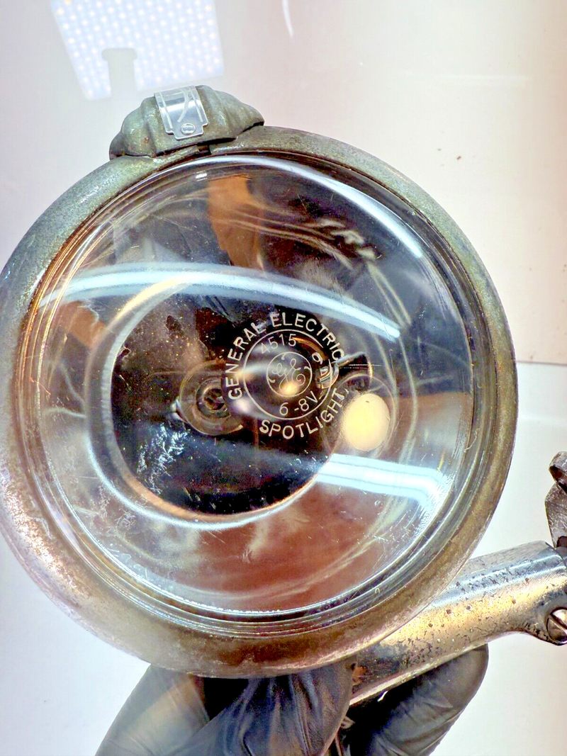 Vintage Unity Model 4" USA Spotlight Search Light Rat Rod Car Truck C24-12