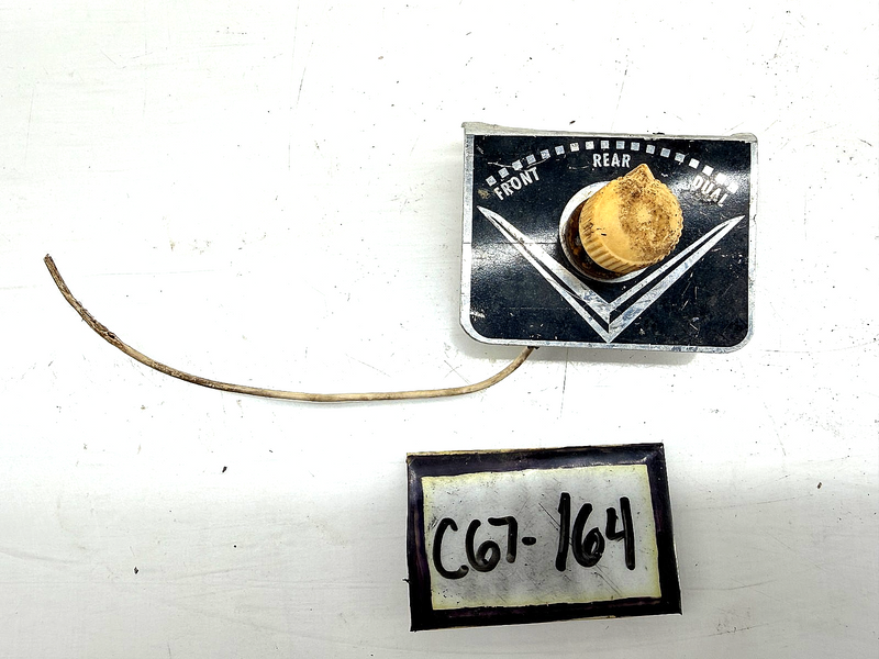 OEM 1950s 1960s Vintage Car 3-Way Speaker Selector Switch C67-164