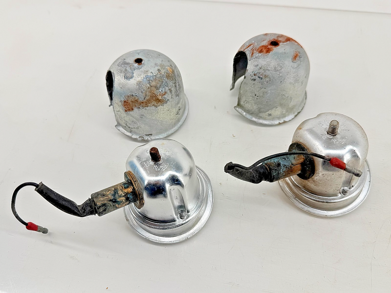 NOS OEM Ford 1960 Galaxie Backup Lights Lamps Back Up Fairlane Sunliner C60-6