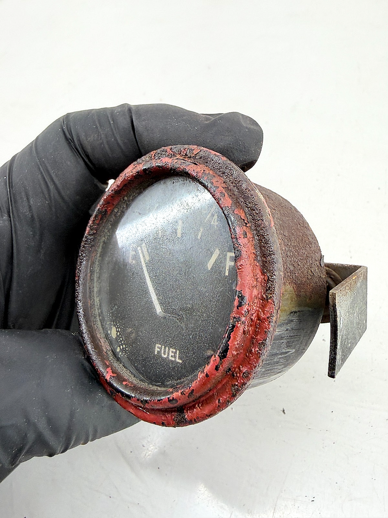 OEM 1940's Ford GPW Jeep Willys MB CJ2A CJ3A M38 WWII Fuel Gauge C67-103