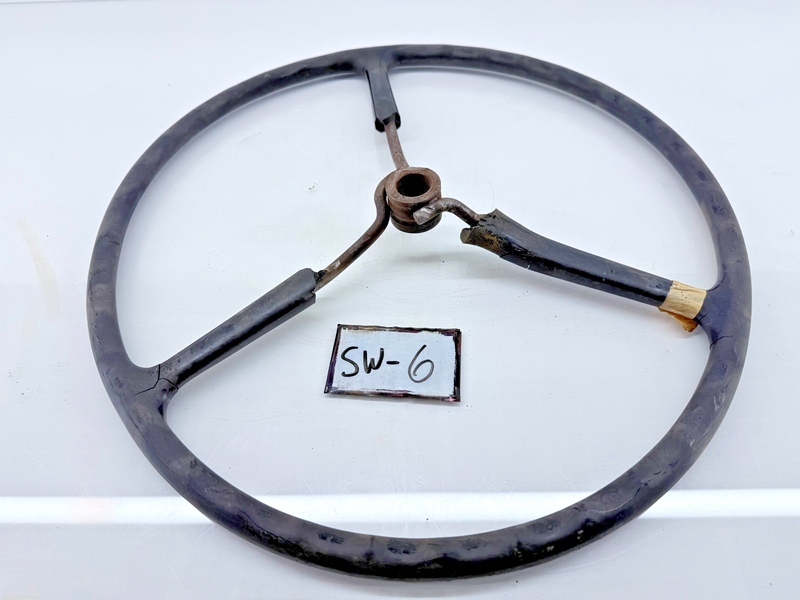 OEM Sheller Jeep Willys CJ 3 Spoke Steering Wheel MILITARY SW-6