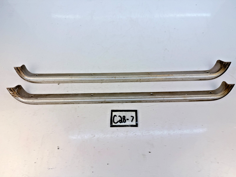 Nice ORIGINAL 1971 Olds Cutlass S 442 PAIR Hood Opening Molding 406858 C28-7