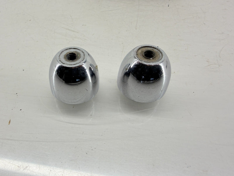 OEM 1960's Ford Galaxie PAIR Buttons Knob Fairlane Ranchero Falcon Comet C64-54