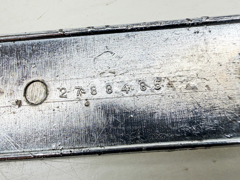 OEM 1967 PLYMOUTH SPORT FURY DOOR PANEL EMBLEM MOPAR 2788485 E10-107