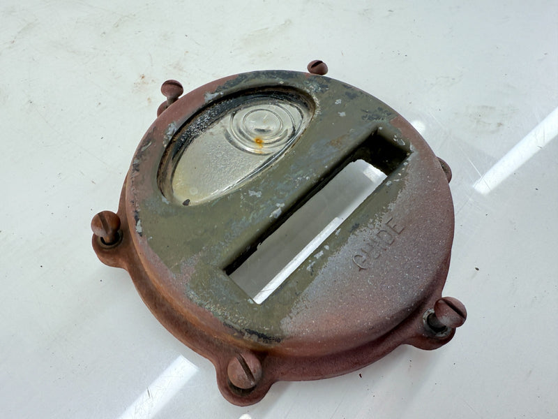 OEM 1950's Kaiser Willy M38 MC Jeep Rear Stop Light Turn Signal Lens Cover C40-9