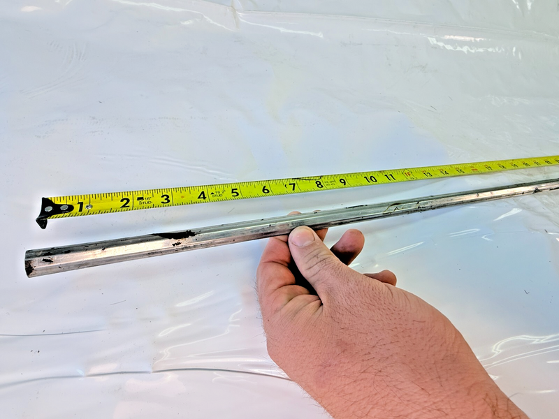 OEM 1960 IMPALA CONVERTIBLE 2 DOOR Quarter PAINT DIVIDER TRIM MOULDING RH S1-58