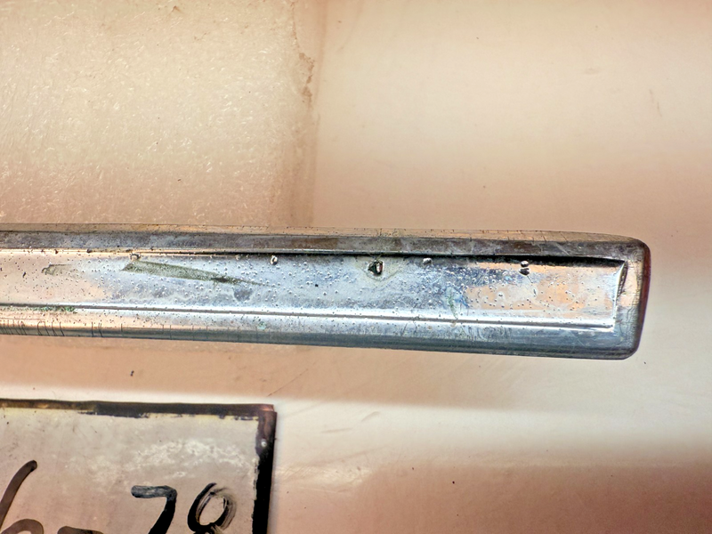 OEM 1960 Chevrolet Impala #4 Right Front Fender Chrome Molding Trim Louver E6-78