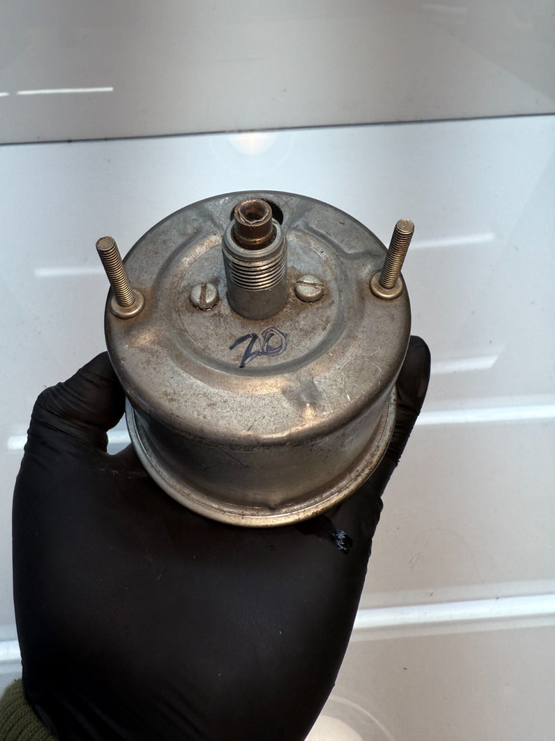 Vintage Stewart Warner 535 Tachometer & Hour Meter Gauge B48-6