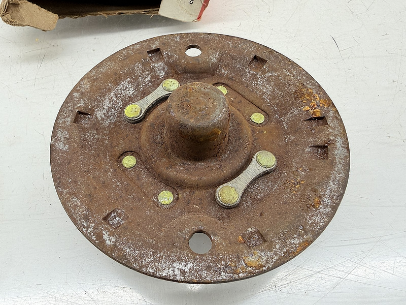 NOS 1963 1964 FORD GALAXIE MOTORCRAFT STARTER BRUSH END PLATE C3AZ-11049A C77-54
