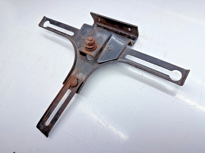 OEM FORD 1930's 1940's FORD LICENSE PLATE HOLDER CAR TRUCK BLACK B80-11
