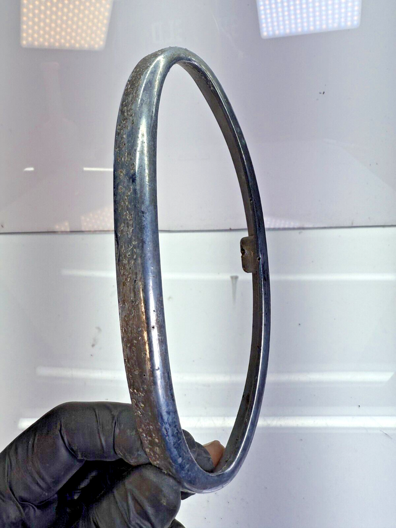 OEM 1949 - 1950 FORD CUSTOM Tail Light Chrome Bezel 8A-13448-A1 49 50 B52-43