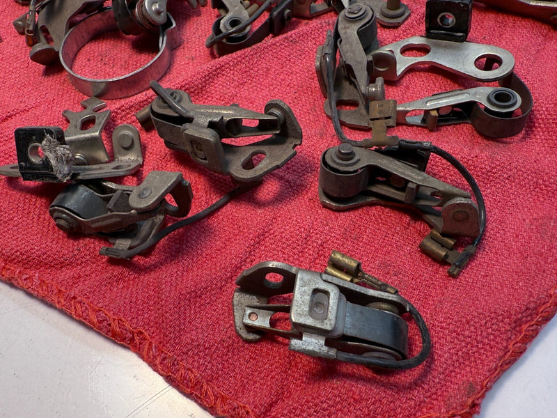HUGE LOT Vintage Bosch Contact Point Set Porsche Audi Mercedes Volvo C5-41