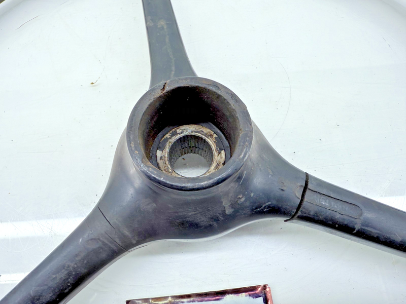 OEM Sheller Jeep Willys CJ 3 Spoke Steering Wheel MILITARY SW-12