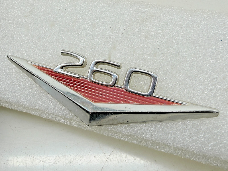 OEM 1964 Ford Falcon V8 260 Fender Emblem Badge C4OB-16C144-B E9-91