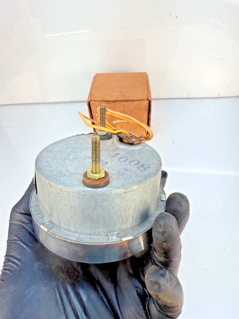 Vintage Original NOS 1960's Faria Tachometer 4,000 4K RPM B62-12