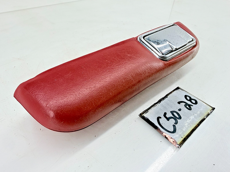 OEM 1964 Mercury Comet Caliente Cyclone RED LH REAR QUARTER ARM REST C50-28