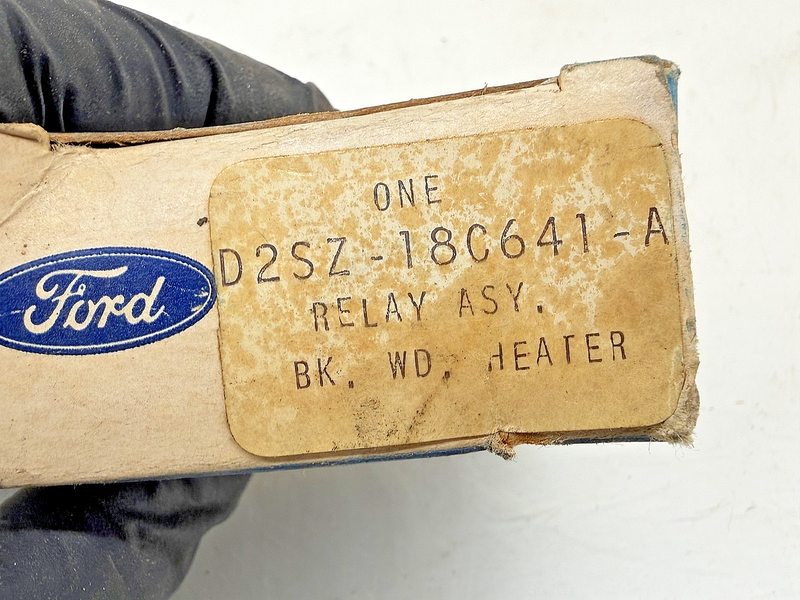 NOS 1972 FORD THUNDERBIRD Rear Window Defogger Relay D2SZ-18C641-A C62-40