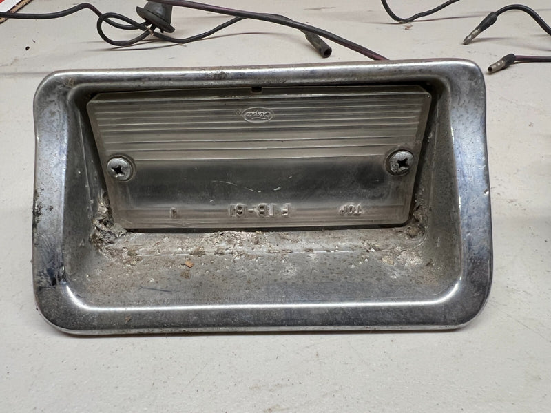 FORD THUNDERBIRD REAR BUMPER BACKUP LIGHT HOUSINGS 1961-1963 OEM U1A-B3