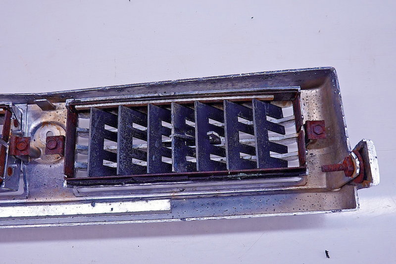 Rare OEM 1964 MERCURY COMET Chrome Dash Vents Bezel C55-27
