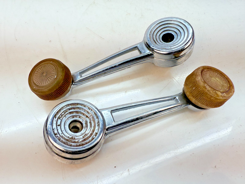 OEM 1973 - 1979 Ford Pickup Truck Bronco Pair Window Crank Handles B79-23