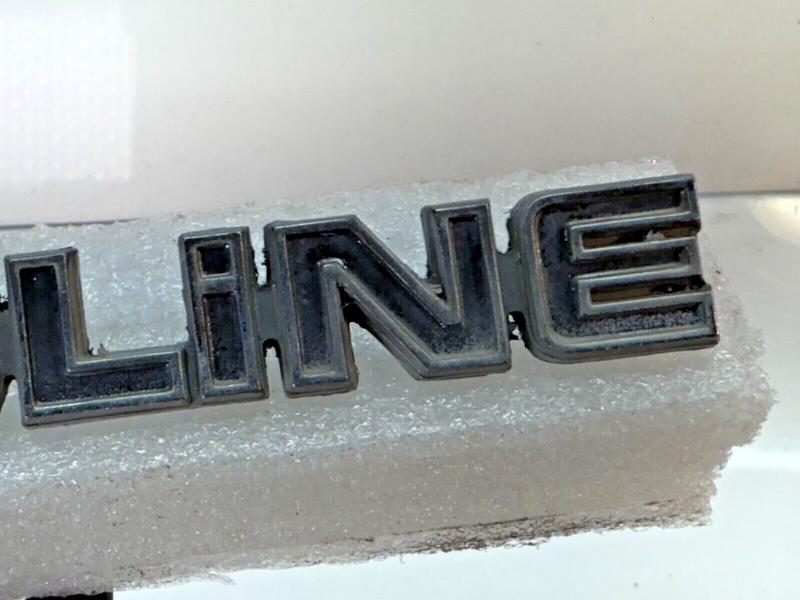 OEM 1975-1980 Ford Econoline Rear Quarter Panel Emblem Badge D5UB1125632 B32-155