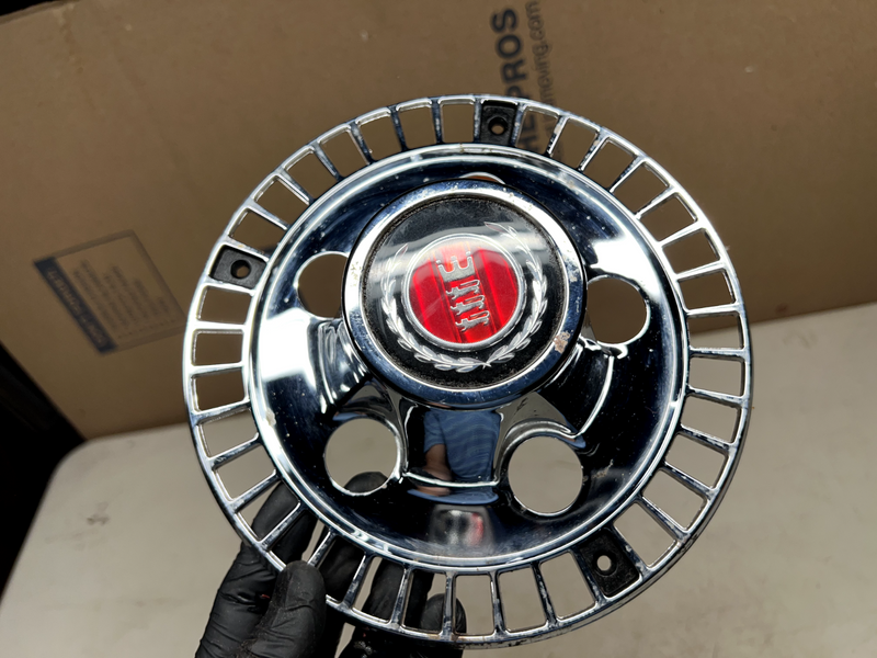 NOS OEM Ford 1974 1975 1976 Gran Torino Elite Wheel Center Hub Caps Emblems B26