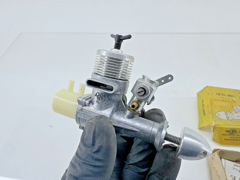 RARE NEW Vintage M.E. Snipe 1.49cc Diesel Model Airplane Engine C49-30