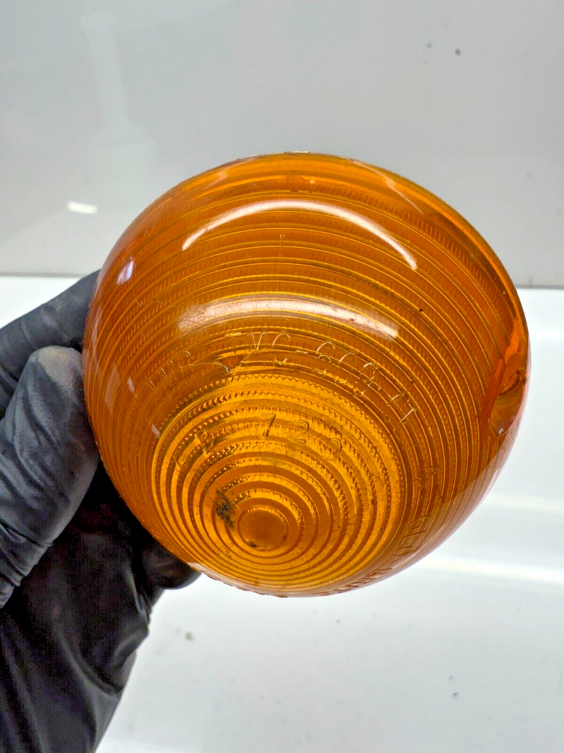 OEM 1955 1956 1957 CHEVY Truck TURN SIGNAL LIGHT LENS 5946407 Amber G Van C22-37