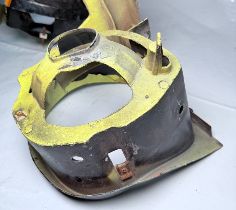 OEM 1974 - 1977 Chevy Camaro Pair Headlight Fender Extensions 74 75 76 77 B17-27