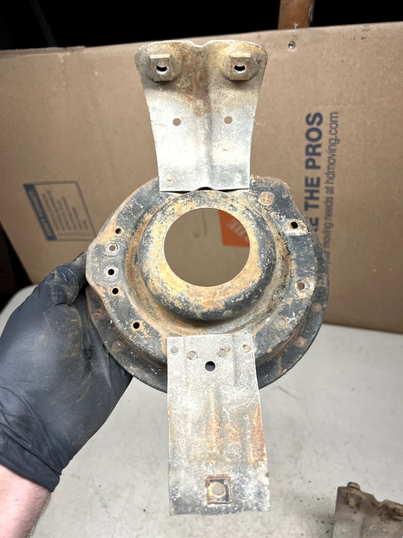 1960 GM Impala BelAir Biscayne Headlight Bucket Mounting Bracket El Camino B25-4