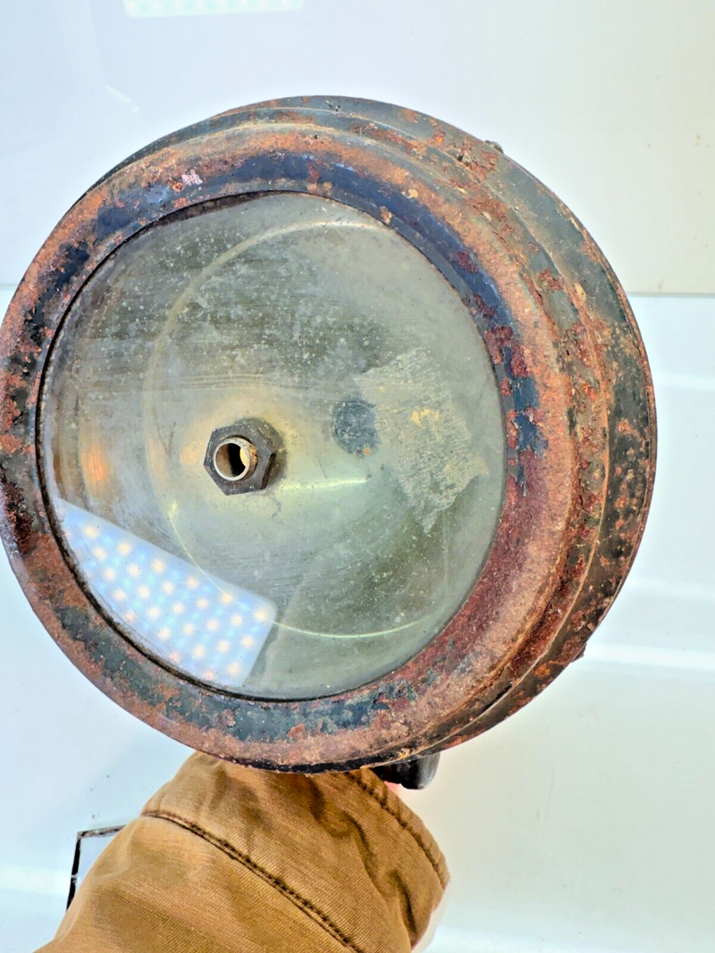 VINTAGE OLD CAR Search Light Old Sol Nitrojector Model# 100 PRE 1920's B58-1