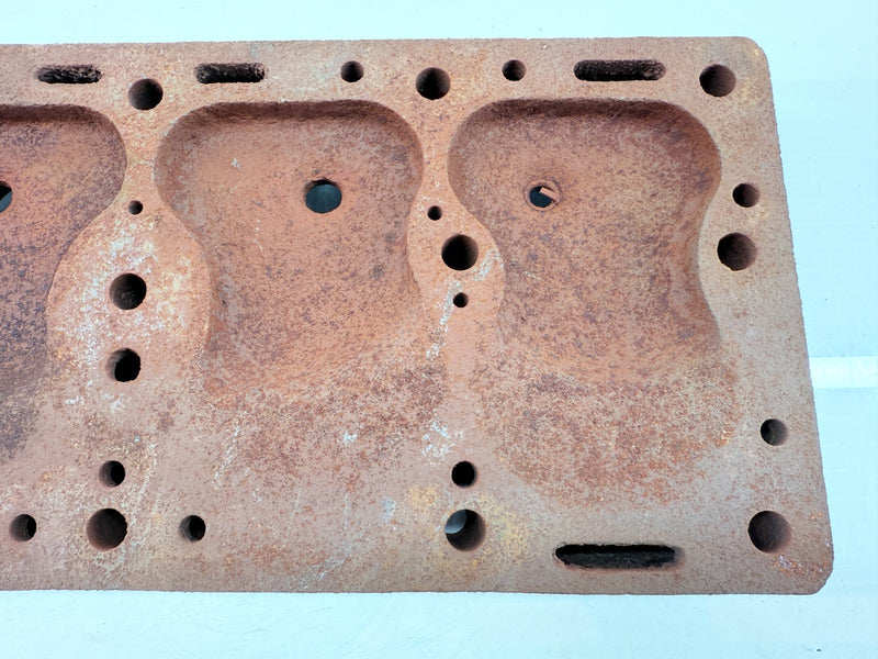 OEM Jeep Willys CJ2A CJ3A L-134 Cylinder Head MB? GPW? L134 800316 W4 WWII U1B-4