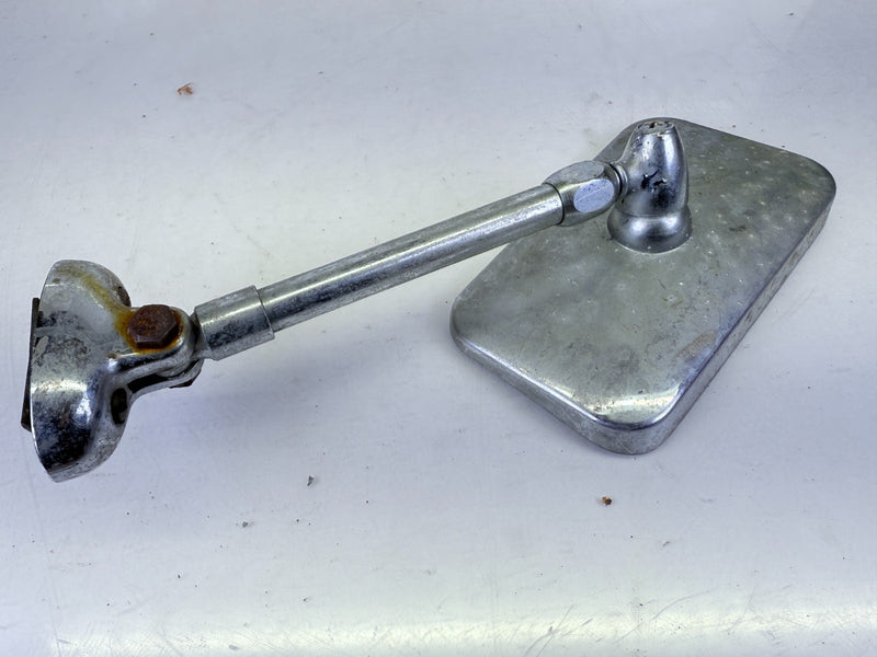Vintage Accessory 5" Chrome Clamp on Truck Side View Mirror C27-28